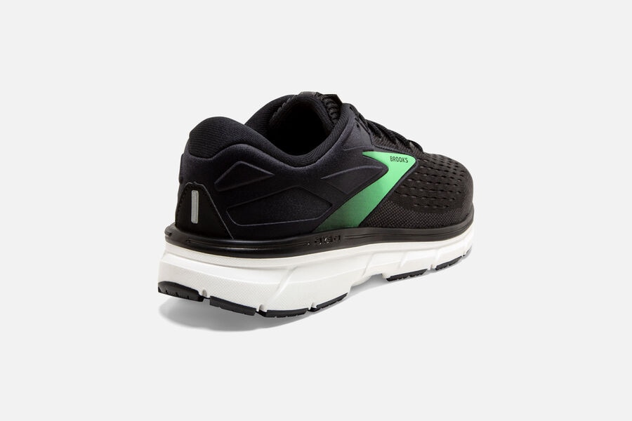 Brooks Dyad 11 Road Running Shoes Womens - Black/Green - ZUNYL-8035